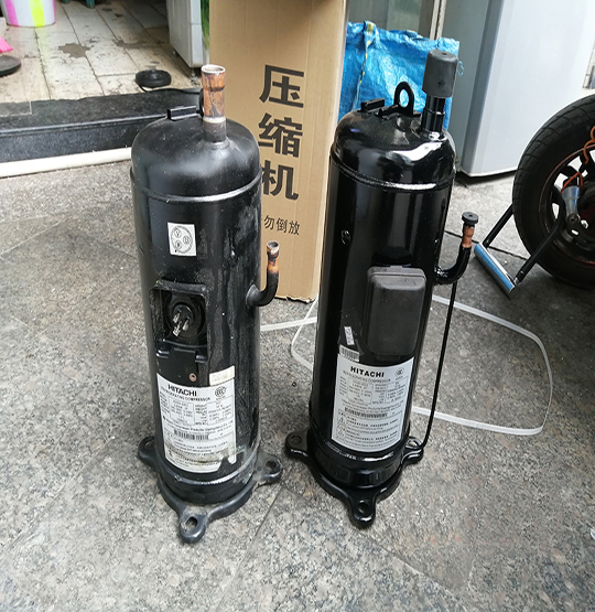 龙湾中央空调压缩机的更换维修